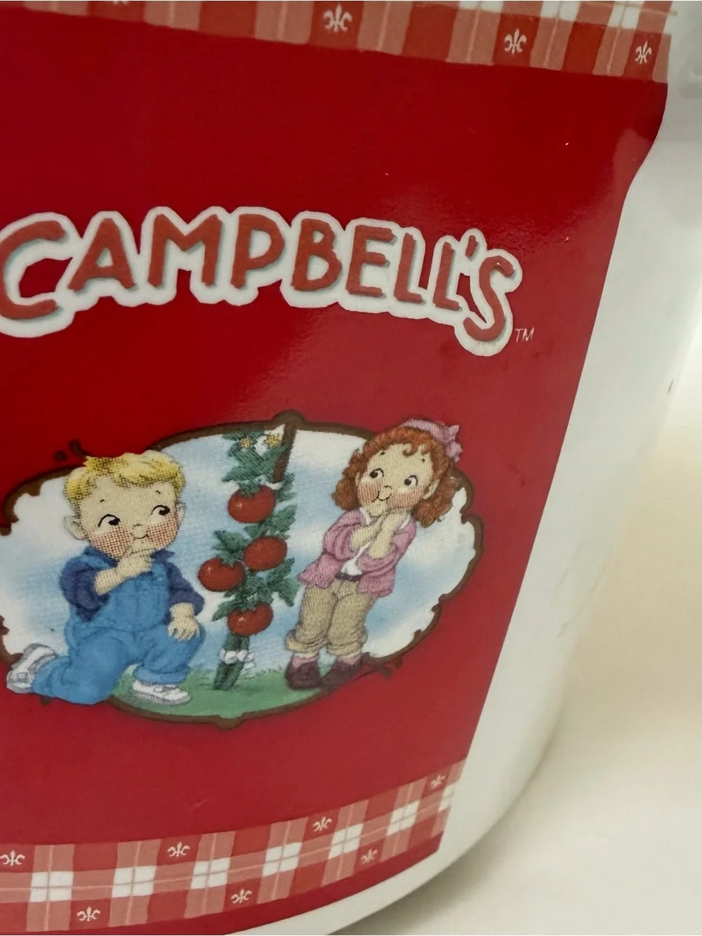 Vintage 2002 Campbell's Soup Tureen with Lid 8.5